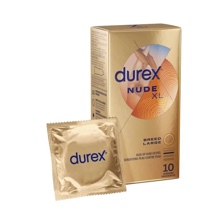 Durex 杜蕾斯 Nude 加大碼乳膠安全套 10片裝