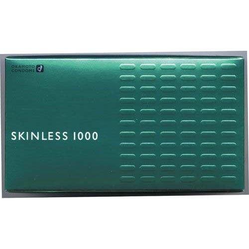 Okamoto 岡本 SKINLESS 1000 貼身裝乳膠安全套 12片裝