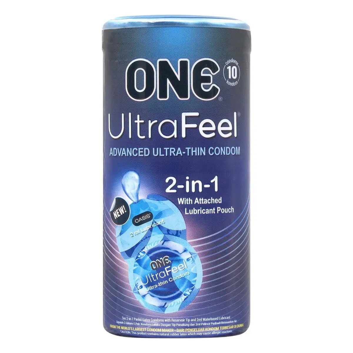ONE UltraFeel 乳膠安全套 10 片裝
