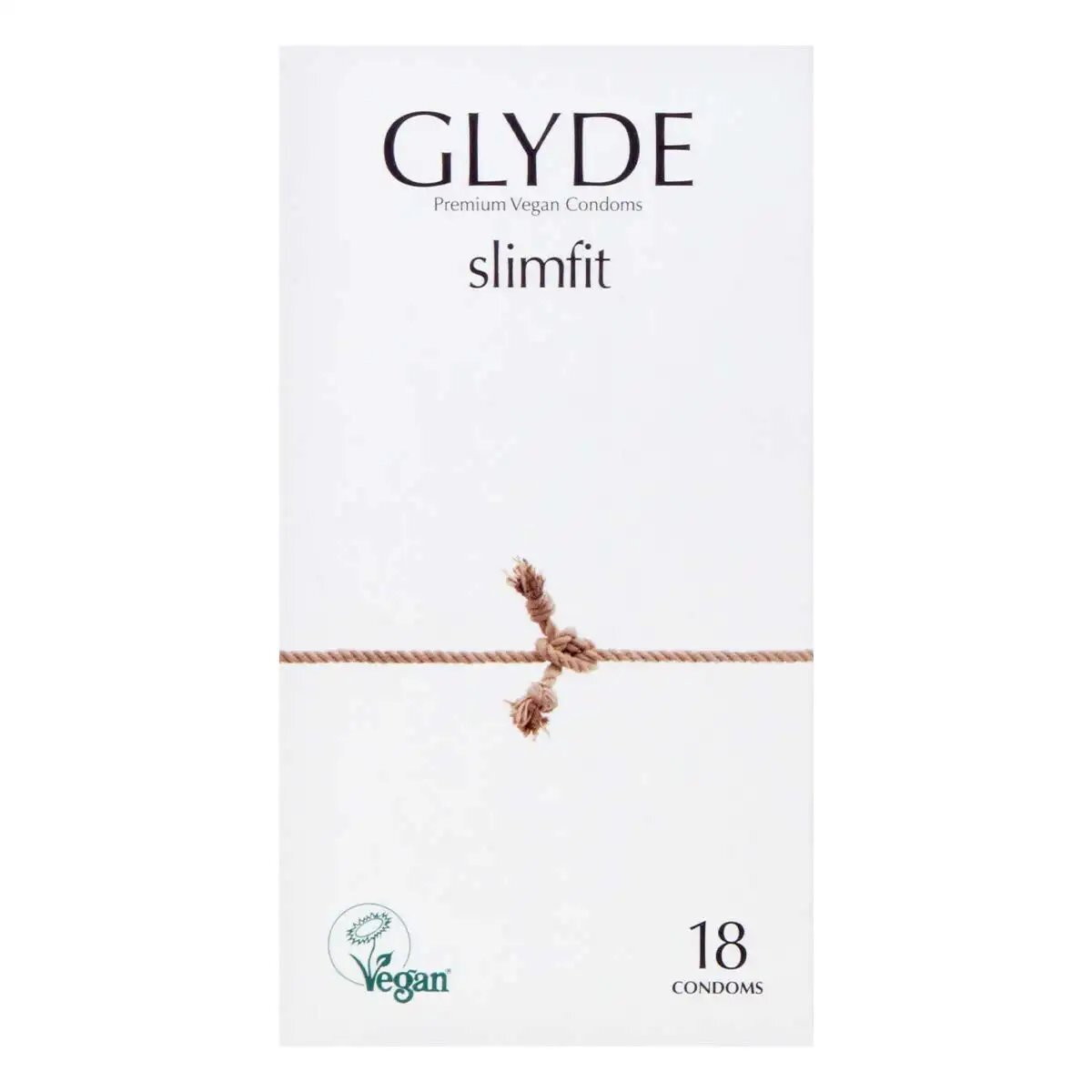 Glyde 格蕾迪 素食主義 緊身 49mm乳膠安全套 18片裝