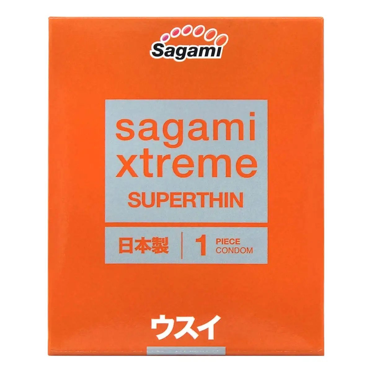 Sagami 相模究極 纖薄式 (第二代) 1 片裝 乳膠安全套