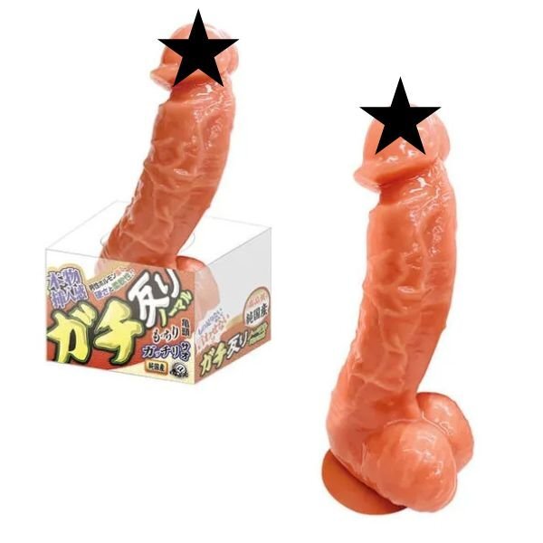 A-One 本物插入吸盤仿真陽具 爆筋假陽具 普通