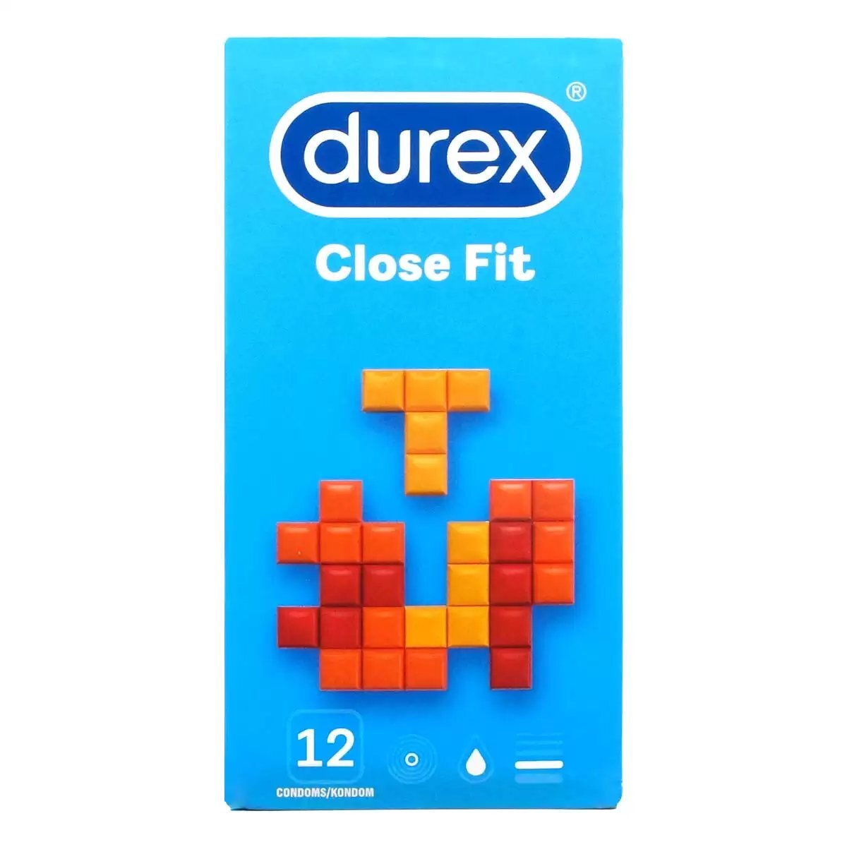 Durex 杜蕾斯 CLOSE FIT 乳膠安全套 12片裝