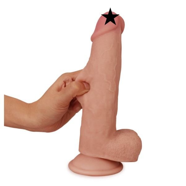 Lovetoy 皮革包 仿真皮膚假陽具 (7吋 / 8吋 / 9吋)