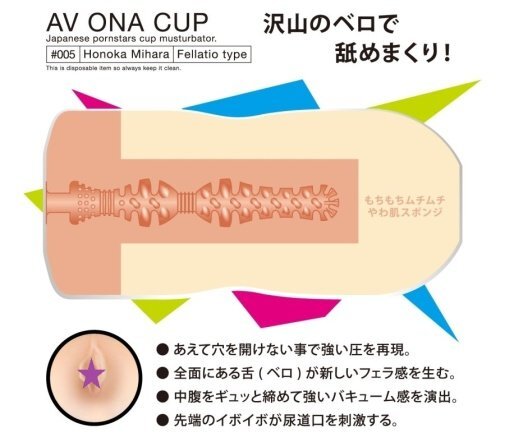 NPG AV ONA CUP 005 三原穗花 女優飛機杯