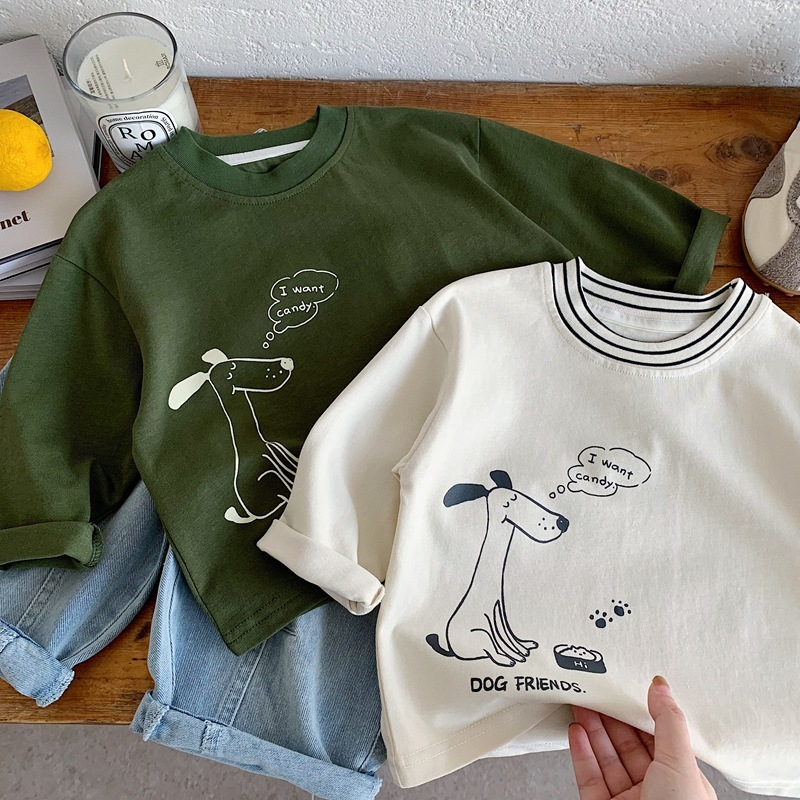 望糖狗狗 長袖上衣