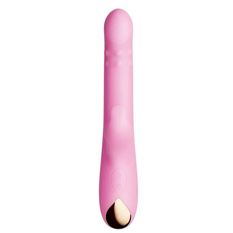 Erocome Leominor 小獅座 旋轉伸縮滾珠雙頭按摩棒 粉紅色