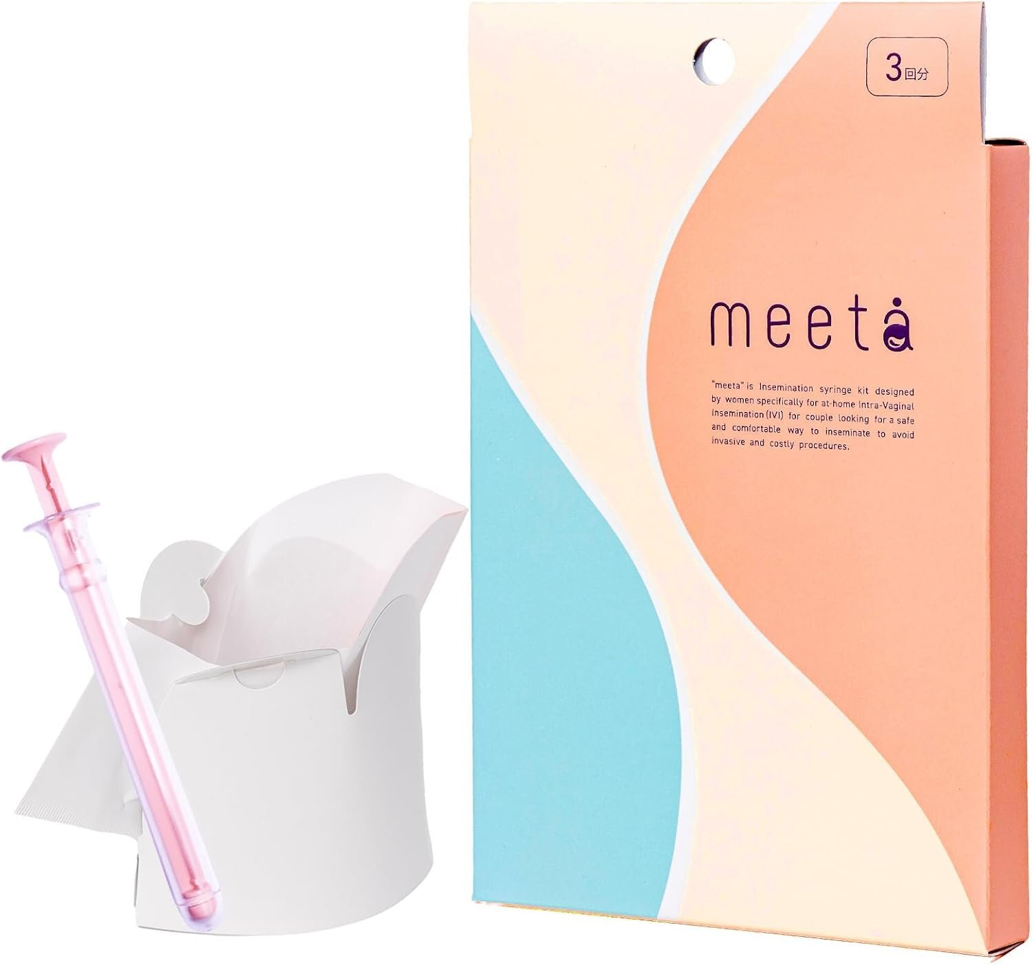 meeta ミータ 助孕法注射器 日本製 3劑裝