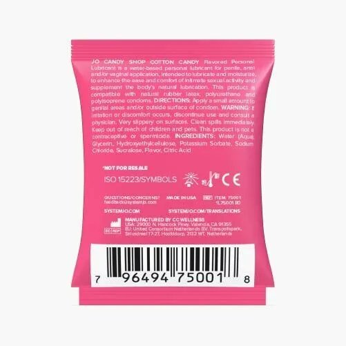 System Jo 甜品香味水性潤滑劑 棉花糖味 5ml