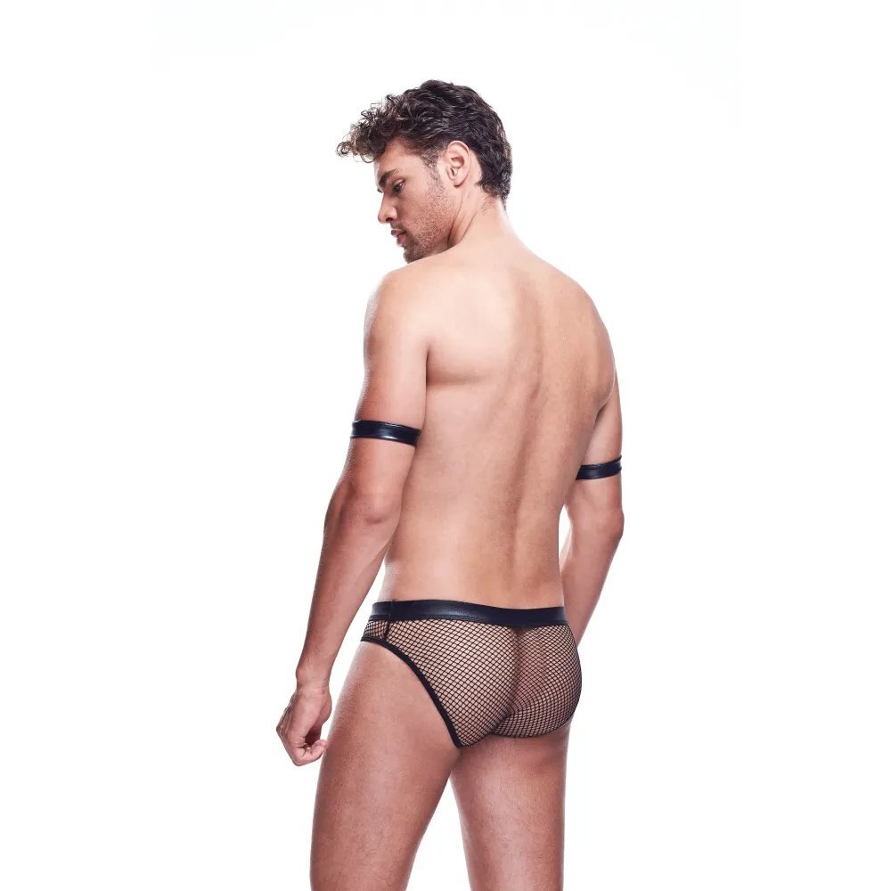 Envy 男士警察性感2件套 黑色 M/L/XL