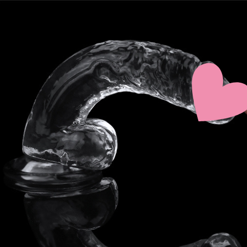 Lovetoy Flawless 假陽具 7.5" - 透明