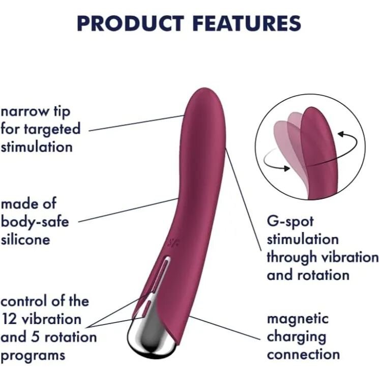 Satisfyer Spinning Vibe 1 震動旋轉G點按摩器