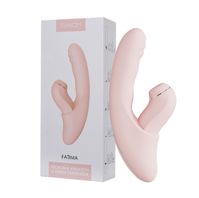 SVAKOM Fatima 震動吸啜分離式按摩棒