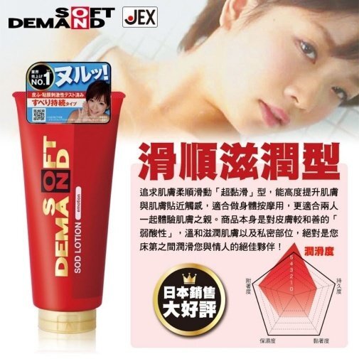 JEX SOD 滑順滋潤型水性潤滑劑 180ml