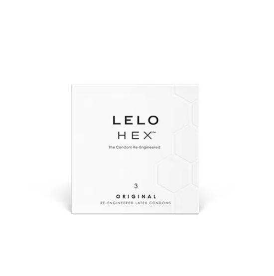 LELO HEX™ Original 超薄乳膠安全套 (3/12/36片裝)