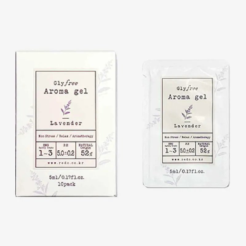 Red Container Glyfree 薰衣草薰衣草按摩凝膠 4ml x 10包裝