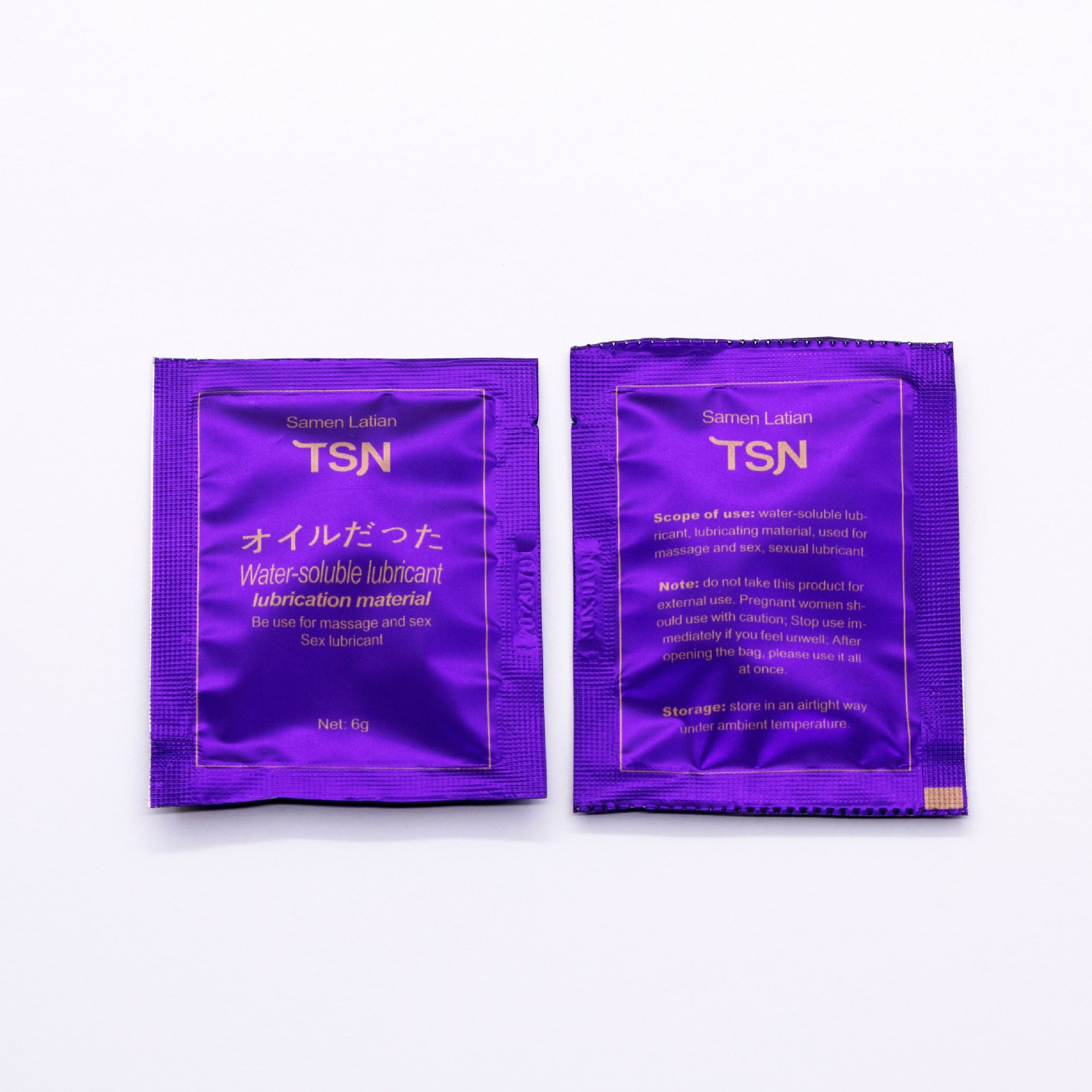 TSN 水性潤滑劑 單片裝 6ml