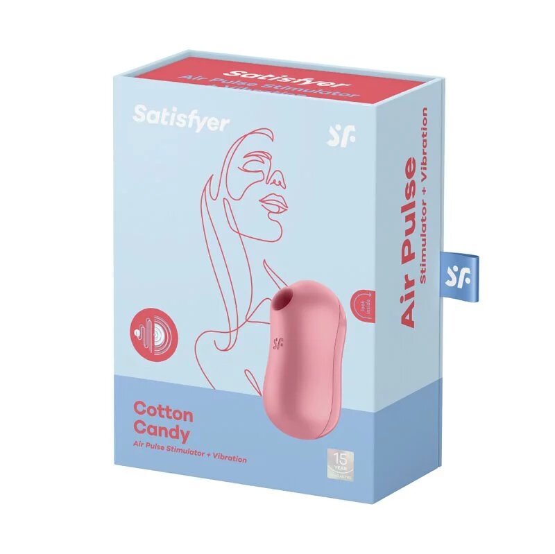 Satisfyer Cotton Candy 陰蒂吸吮震動器