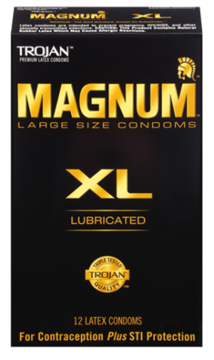 Trojan 戰神 Magnum 戰神密林 63/58mm 加大碼乳膠安全套 12片裝