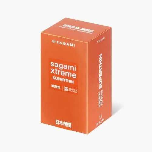 Sagami 相模究極 纖薄式 (第二代) 36 片裝 乳膠安全套 (送 0.02 2S 試用裝)