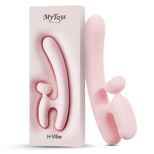 MyToys H-Vibe 蜜糖兔耳雙點震動棒