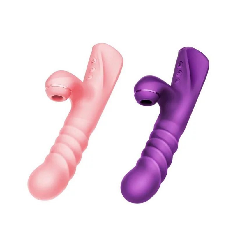 Erocome Phoenix 鳳凰座伸縮吸啜雙頭按摩棒