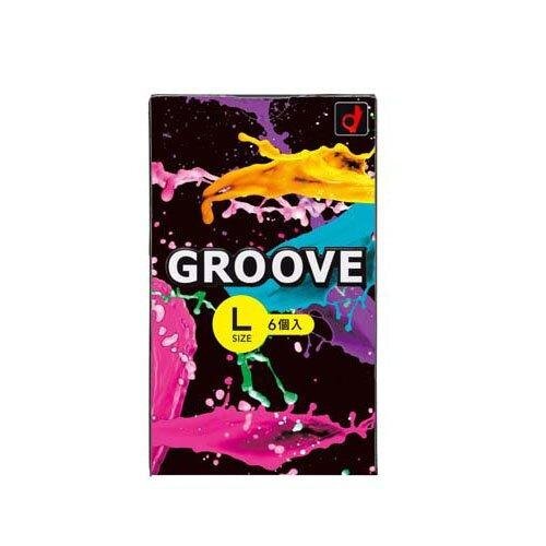 Okamoto 岡本 GROOVE 大碼 乳膠安全套 6片裝