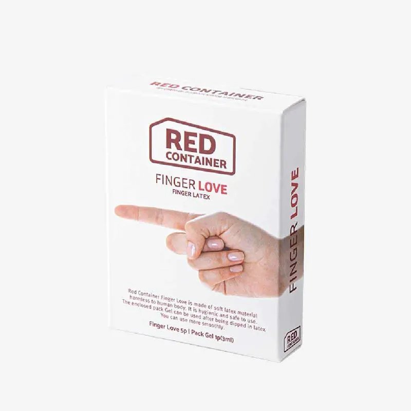 Red Container 指險套 5個 ＋潤滑液5ml 1包