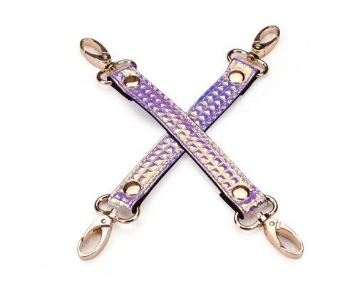 Liebe Seele 亮面7件束縛套裝 - 雷射粉紅色