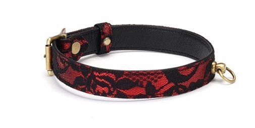 Liebe Seele 蕾絲頸圈 - 紅色