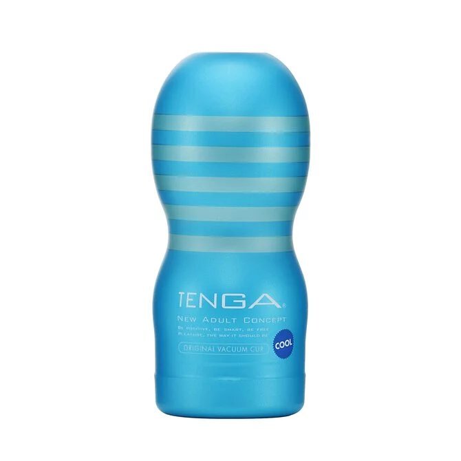 TENGA ORIGINAL VACUUM CUP 經典真空杯 冰涼特別版 (第二代) - 藍色