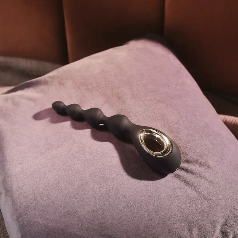 LELO SORAYA Beads 後庭拉珠按摩器 (黑色/紫色)