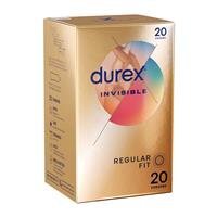 Durex 杜蕾斯 Invisible Regular Fit 超薄裝20片裝 乳膠安全套