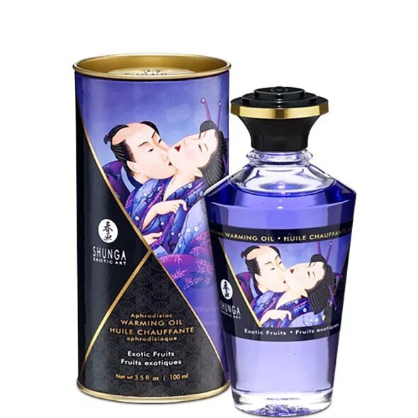 Shunga 催情熱感有機按摩油 異國水果 100mL