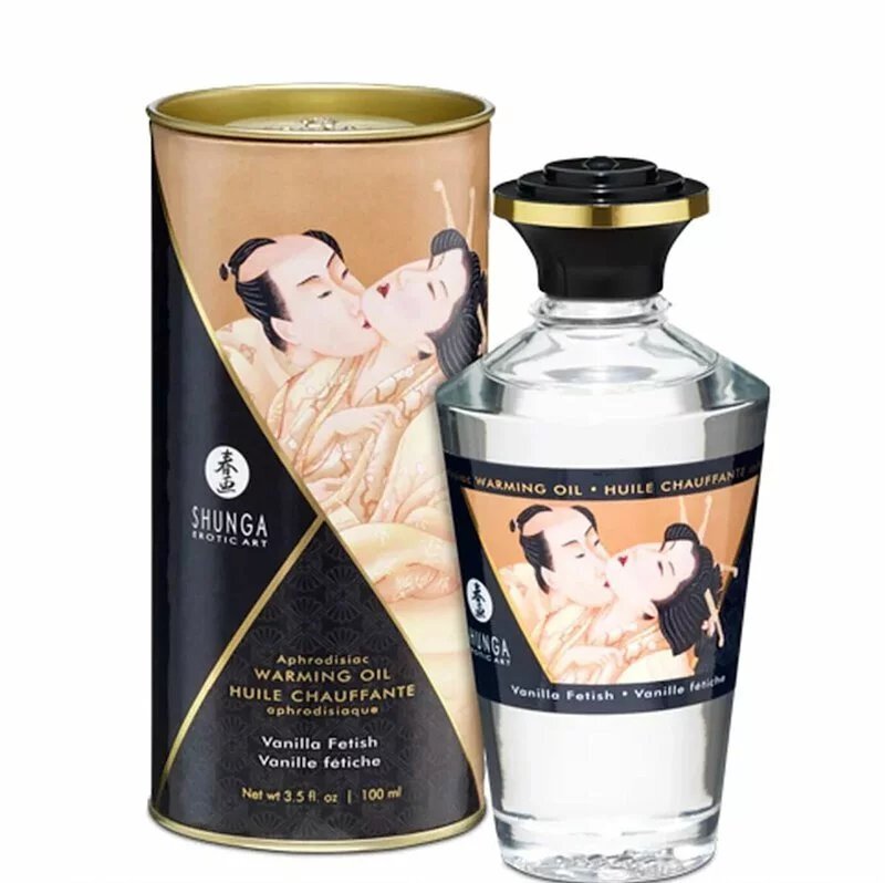 Shunga 催情熱感有機按摩油 迷戀香草 100mL