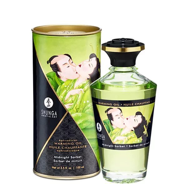 Shunga 催情熱感有機按摩油 青檸雪葩 100mL