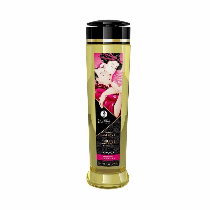 Shunga 情愛有機可食用按摩油 香甜蓮花 240ml