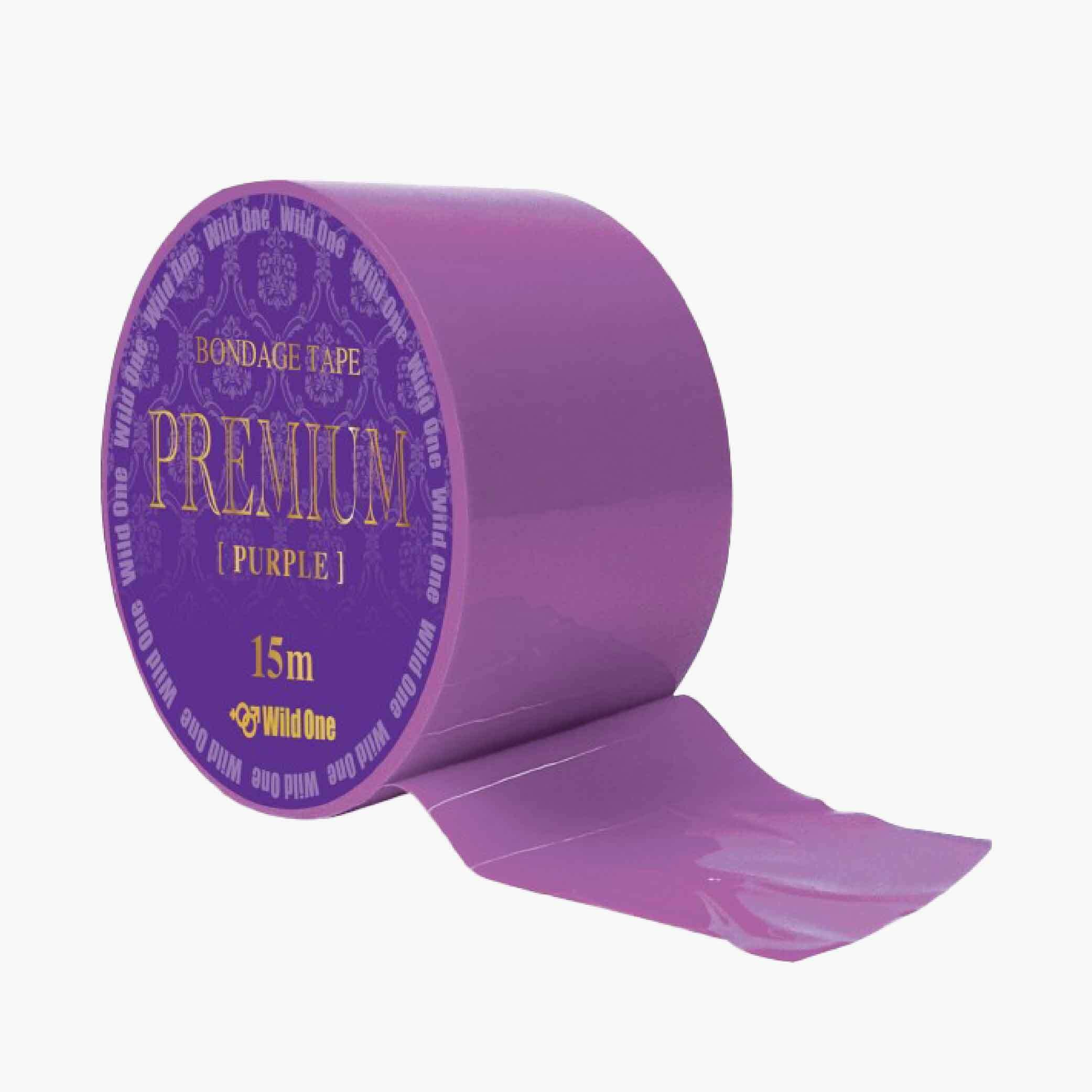 SSI Japan 高級快感束縛膠帶 15m (玫粉色/銀色/紫色/黃色/透明)