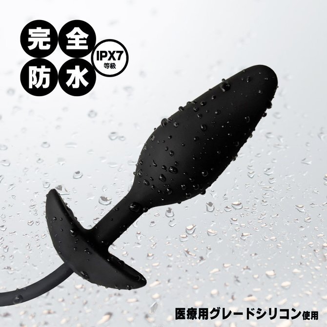 SSI Japan 無線搖控 肛塞震動器 黑色