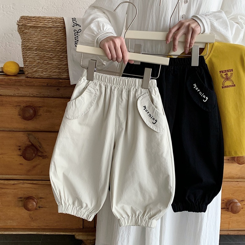 可愛早晨 束口長褲