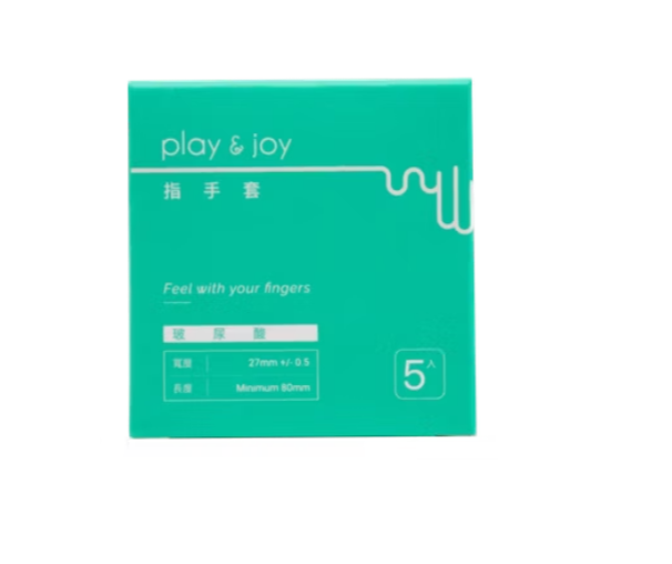 PLAY & JOY 手指套 玻尿酸 5片裝