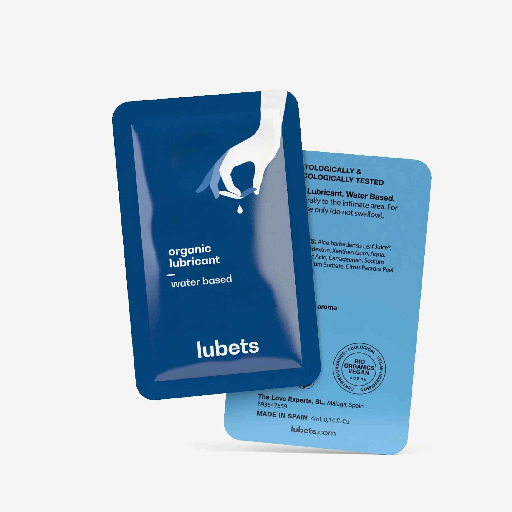 lubets 天然有機水性潤滑液 十片隨身包