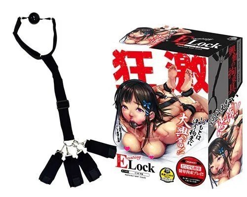 A-One Elock 凌辱拘束 口・足・手枷