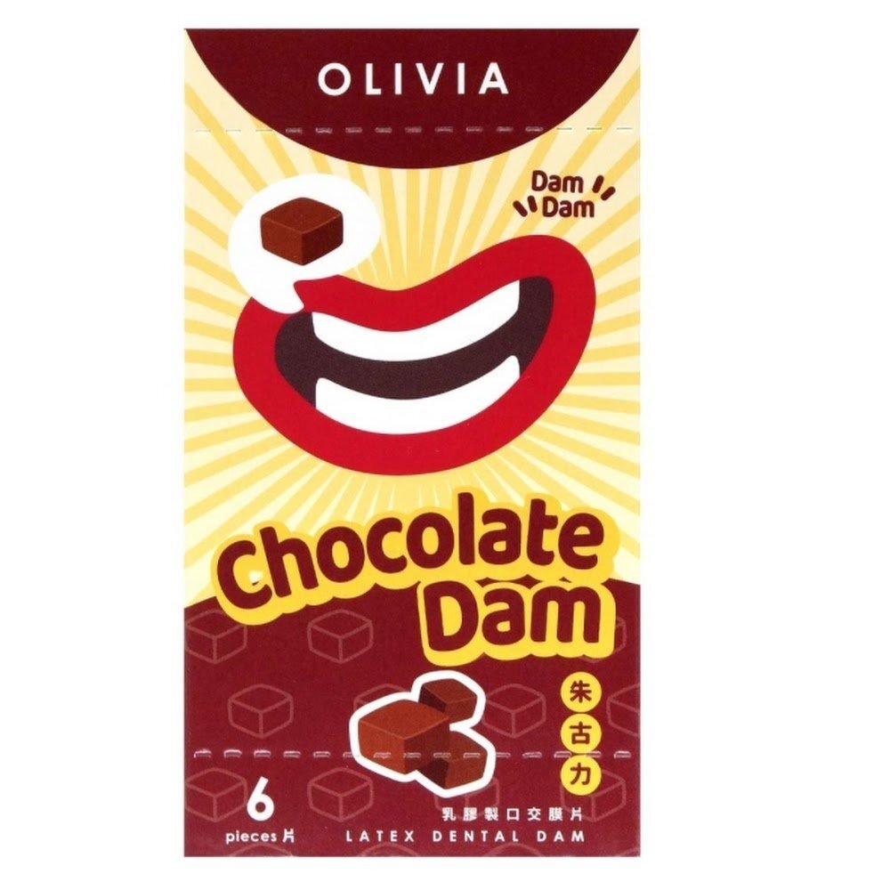奧莉維亞 Olivia 朱古力香味 6 片口交膜片