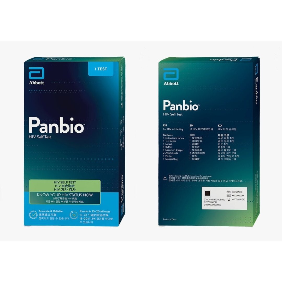 美國雅培 PANBIO HIV 自我測試劑