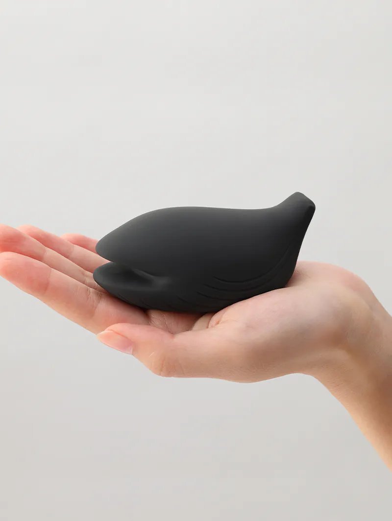 Iroha+ YORUKUJIRA 黑鯨 按摩器 黑色