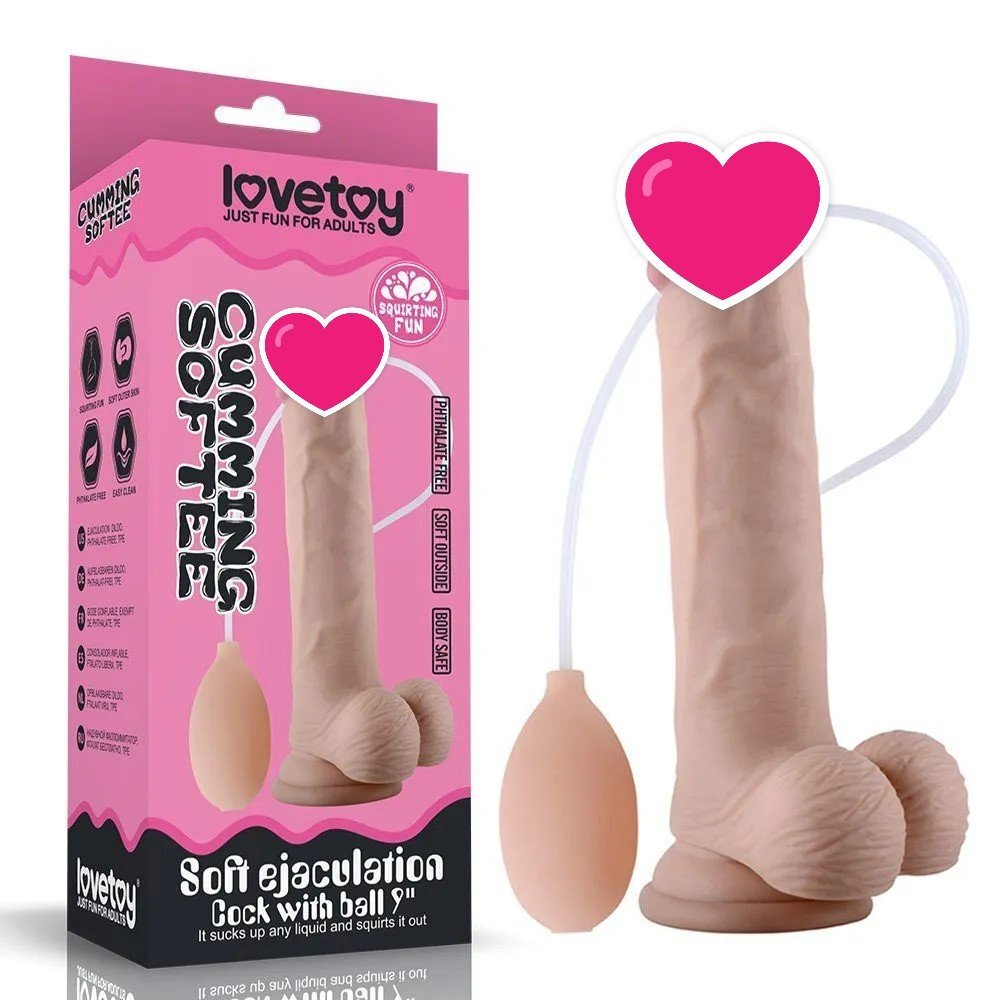 Lovetoy 仿射精假陽具系列 (8" / 8.5" / 9")