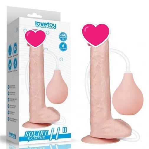 Lovetoy 仿射精假陽具系列 (L 9" / 10" / XL 11") - 肉色