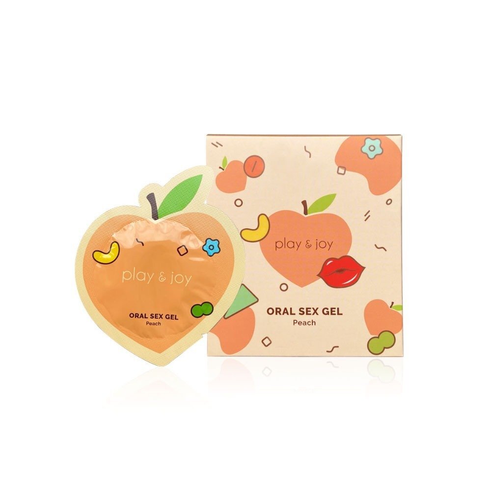 PLAY & JOY 口交液隨身盒一盒5小包 水蜜桃風味