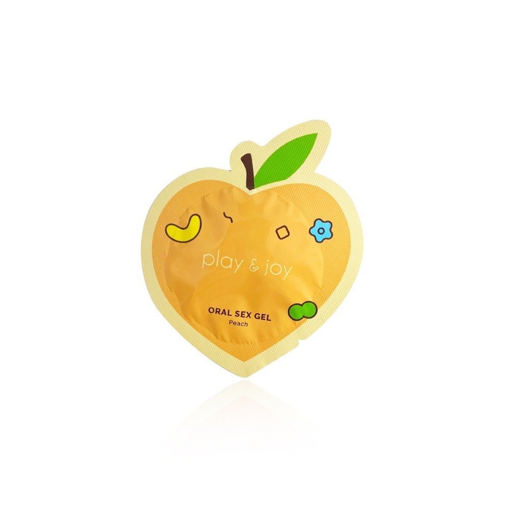 PLAY & JOY 口交液隨身盒一盒5小包 水蜜桃風味